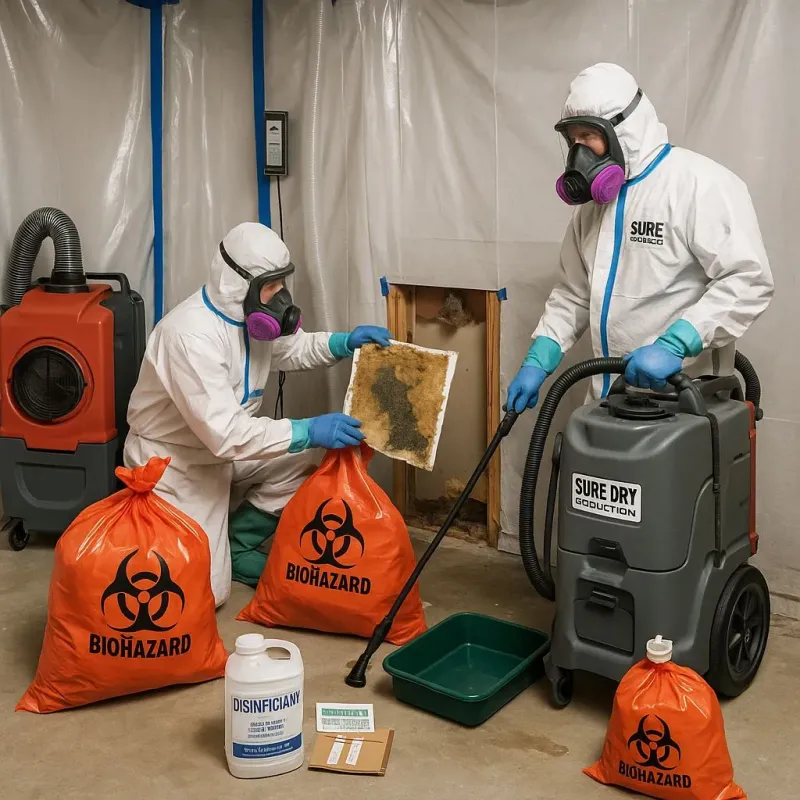 Contaminated Water Handling Protocols process in Aptos, CA