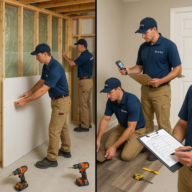 Repairs and Reconstruction process in Aptos, CA