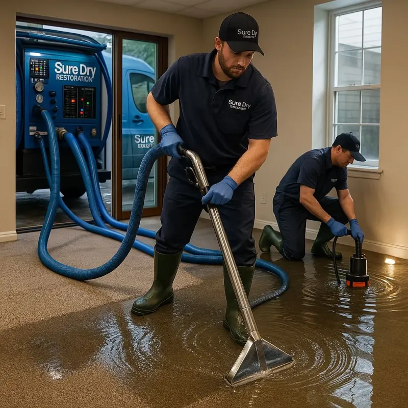 Water Extraction and Removal process in Aptos, CA